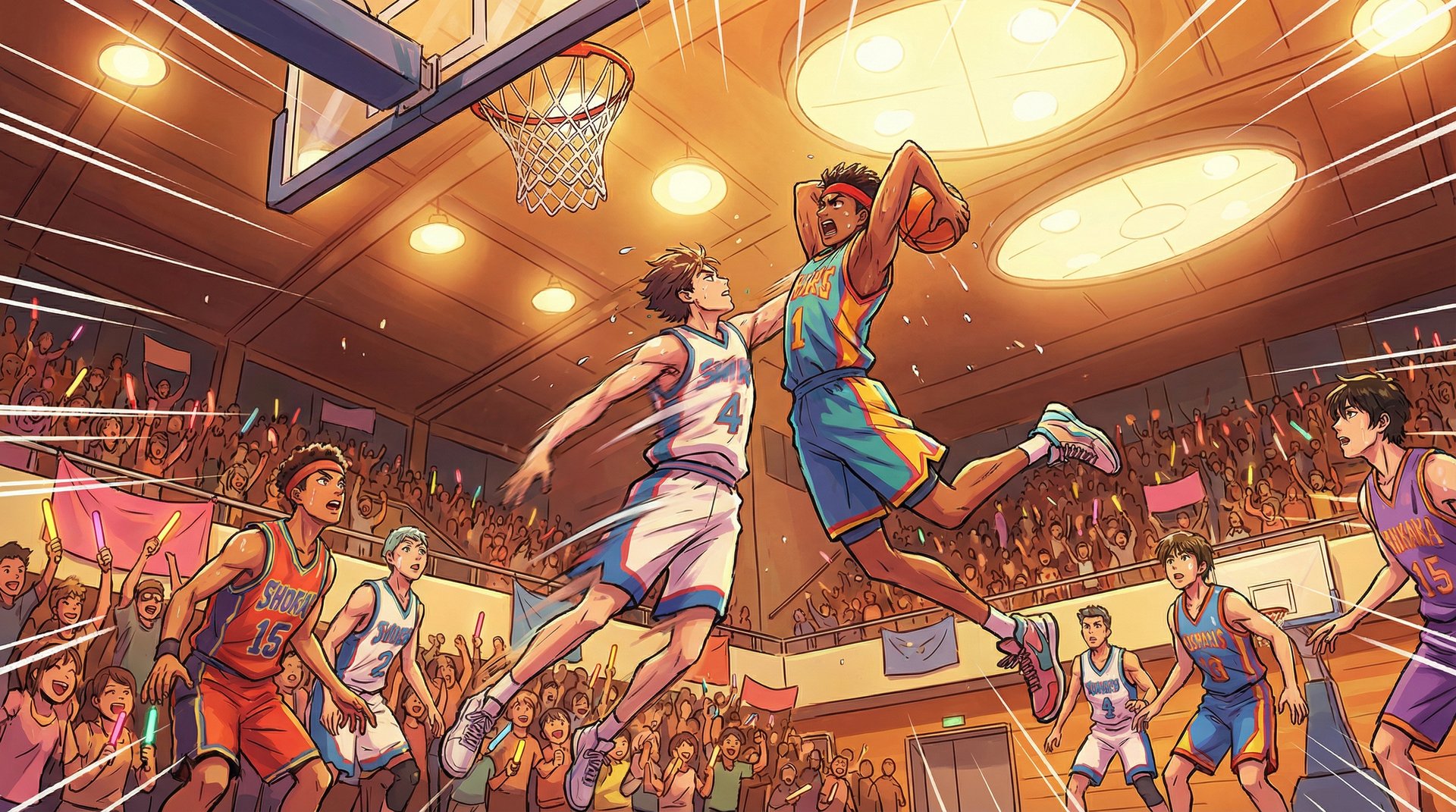 小蓝视频动漫-热血篮球少年